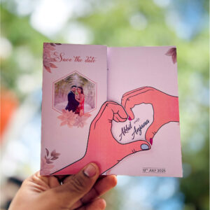 Modern Save the Date Wedding Card